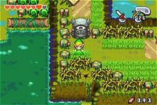 une photo d'Ã©cran de The Legend of Zelda - The Minish Cap sur Nintendo Game Boy Advance